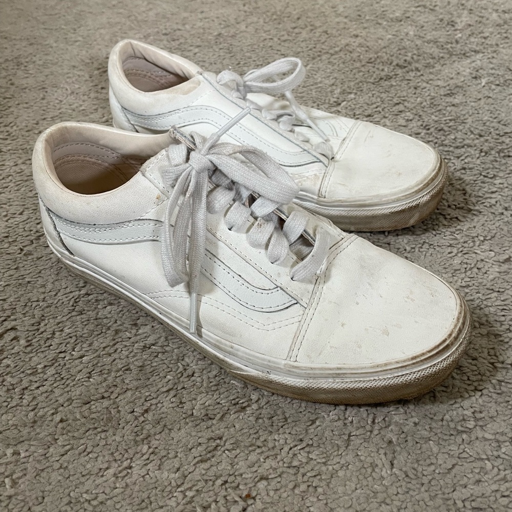 White Vans Sneakers